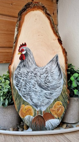 Acryl acrylfarben henne - -,