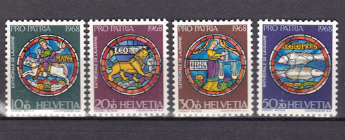 Schweiz 1968 874 mnh - 874-77,,