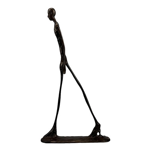Gehender mann statue - mann, skulptur