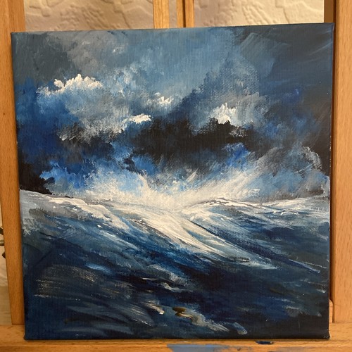 Original kunstwerk abstrakt - original,