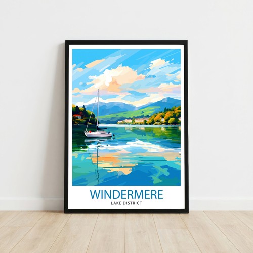 Windermere lake district reise - windermere,