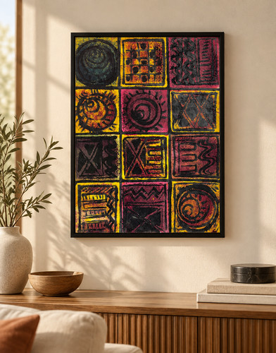 Original abstraktes - original,