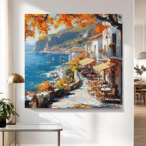 Leinwand bild meer landschaft - bild,
