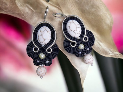 Ohrringe technik soutache - technik,