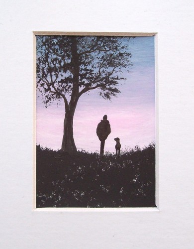 Aceo original handgemalt - original,