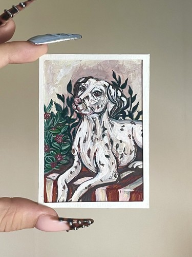 Aceo original gemälde - aceo,