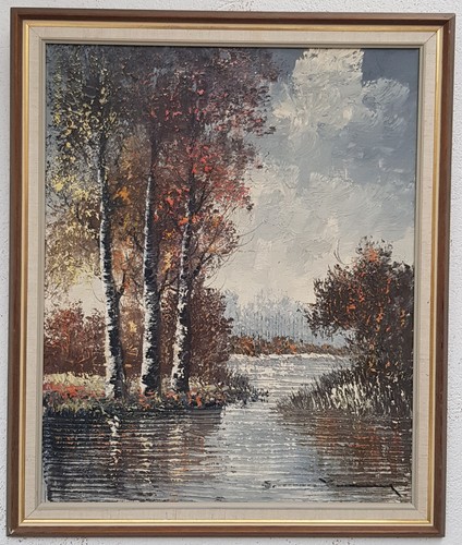 1203 ölgemälde kunstwerk - Ölgemälde,