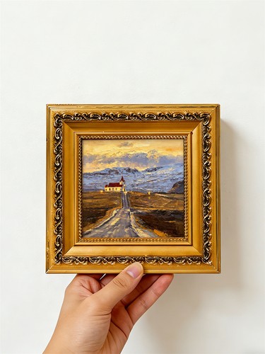 Berghüttenrahmen goldene - berghüttenrahmen,