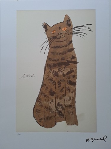 Andy warhol signierte - andy,