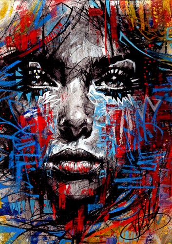 Original gemälde graffiti - original,