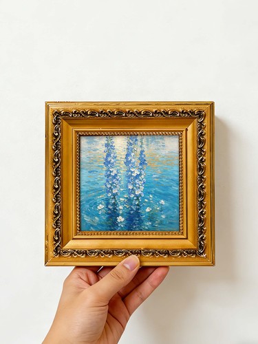 Blauer lerchensporn see blume - blauer,