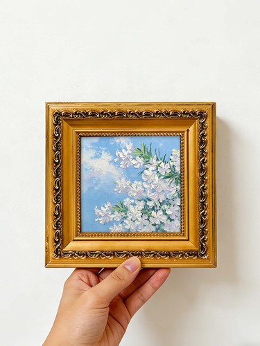 Weißer oleander klarer himmel - klarer,