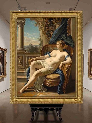 Ein kunstwerk auf leinwand - kunstwerk,