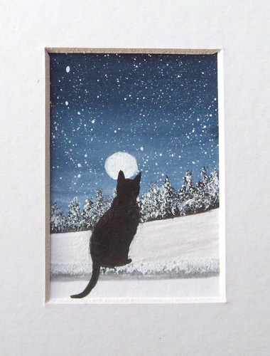 Aceo original handgemalt - original,