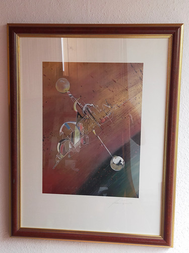Abstraktes kunstwerk - abstraktes,