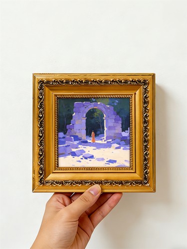 Ruinen figur landschaft - ruinen,