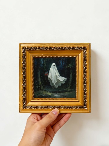 Walking white ghost goblin - walking,