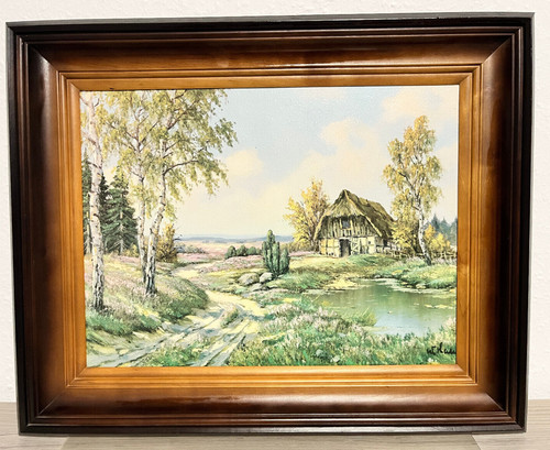 Willi hahn ölgemälde - hahn,