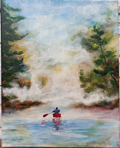 Gemälde acryl 40x50 - gemälde,