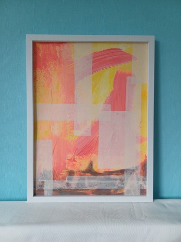 Original acrylbild abstraktes - original,