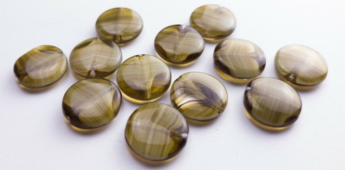 Glasperlen linsen - glasperlen,,