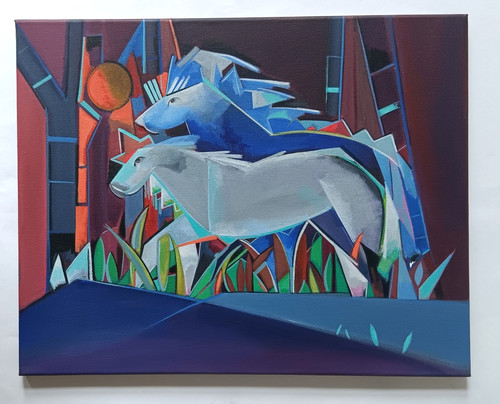 Original kunstwerk - original,