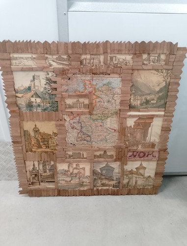 Vintage bild kunstwerk unikat - kunstwerk,