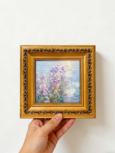 Lila iris - iris, blumen
