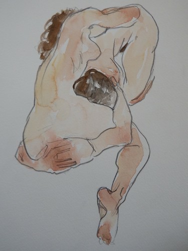 Aquarell gemälde nach - aquarell,