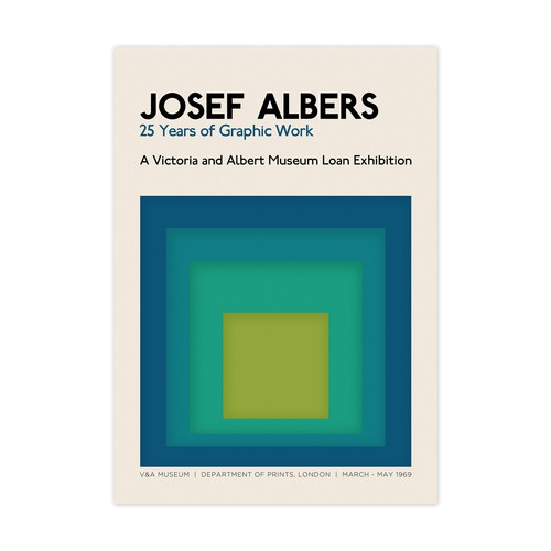 Josef albers plakat - josef,