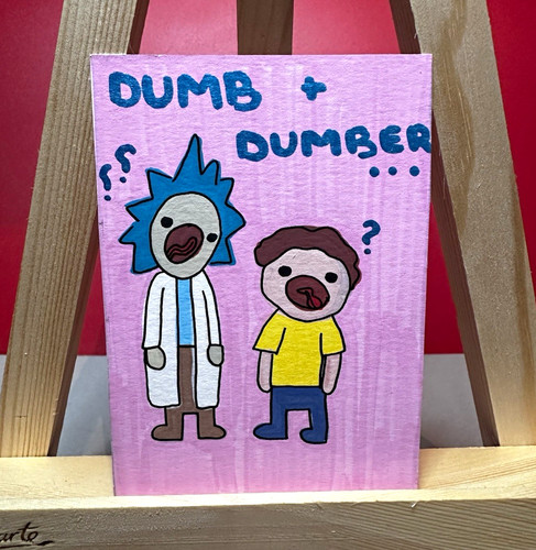 Aceo original rick - aceo, morty