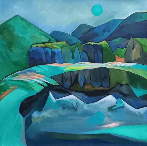 Original kunstwerk - original,
